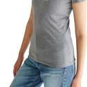 Aeropostale Women's Butterflies Short Sleeve Graphic Tee,large