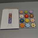 Extra Large 3D Flower Cute Fridge Magnets for Locker, Colorful Strong Decorative Funny Refrigerator Magnets for Whiteboard, Kitchen, and Office (Extra Large & 12 Colors)