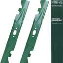 UDC Parts 742P05177A-X S-Shape Mower Blades Replacement for Cub Cadet 42 Inch ZTS1-42 742P05177 raftsman Z5200 Blades T2200 Z3200 T2200K Riding Mower / 2 Pack Gator Mulching