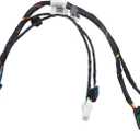 Dasbecan A/C Heater Blower Motor Wiring Harness Compatible with Chevrolet Colorado GMC Canyon 2004-2012 Replaces# 89019303 89019124 97287182