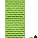 ATEPA ThermAir Backpacking Sleeping Pad, 6 R-Value Insulated Ultralight Inflatable Sleeping Pad Folding Camping Mattress with 7 Layers & Storage Bag for Camping Backpacking, Wide Long Size (72"x25")