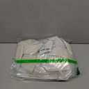 LAMIT Natural 100% Blackout Linen Curtains, 40 Inches Linen Textured Thermal Bedroom Curtains Back Tab and Rod Pocket Neutral Panels with White Liner for Farmhouse, 2 Panels, 42 x 40 Inch, Ivory