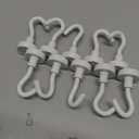 E BAVITE Magnetic Hooks, 30lbs+ 2026 Cruise Cabin Ship Essentials Magnet Hook Heavy Duty Strong Magnets Refrigerator Fridge Hanging for Classroom Beach Vacation Kitchen Grills Home 20 Pack (White)