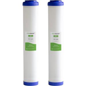 20x4.5 inch Replacement Cartridges Spotless Car Wash Water Filter Deionized DI Water Mixed Bed Resin Refill 0 TDS2-Pack