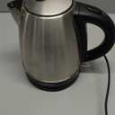 Chefman Stainless Steel Electric Kettle w/ 360 Swivel Base, Auto Shut Off & Boil Dry Protection, BPA-Free Interior and Cool-Touch Handle, 7+ Cup Capacity, 1.7 Liter, 1500W