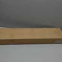 DEZ FURNISHINGS Cordless 2" Smooth Faux Wood Blind, 35" W x 72" H, Smooth White
