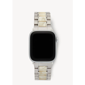 MACHETE Compatible with Apple Watch Band 38mm 40mm 41mm 42mm 44mm 45mm with Stainless Steel Buckle Strap Acetate Resin iWatch Band for Ultra 2 1 Series 9/8/7/6/5/4/3/2/1/SE Women Men
