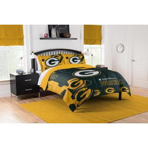 Northwest NFL Unisex-Adult Comforter and Sham Set (Full/Queen, Hexagon)