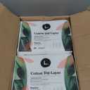 L. Ultra Thin Pads for Women, Regular Absorbency, Organic Cotton Top Layer, Unscented Pads with Wings, 112 Count (4 Packs of 28)