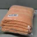 American Soft Linen Luxury Hand Towels for Bathroom, 600 GSM 100% Cotton Turkish 4 Piece Hand Towel Set, 600 GSM Hand Face Towels for Kitchen, Peach Hand Towels