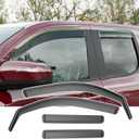 Side Window Visor Deflector Compatible with 2024-2025 Toyota Tacoma Visor Trim Cover Replacement for 2024 2025 Toyota Tacoma Accessories(Compatible with 2024-2025 Tacoma)