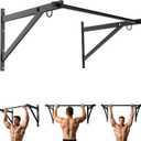 Wall Mounted Pull Up Bar, 51'' Pull Up Bar 560LBS Capacity,