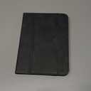 H HOLIMET Case for iPad mini 7 A17 Pro iPad mini 7th/6th (2024/2021) with Pencil Holder Pocket with Soft TPU Back Cover Sleep/Wake, Vegan Leather (BLACK)