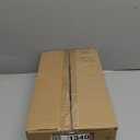 HuisMier 4Light Farmhouse Ceiling Light Fixtures, Rustic Wood and Metal Semi Flush Mount Ceiling Light Black Industrial Chandelier for Dining Room Hallway Kitchen Entryway Bedroom Living Room