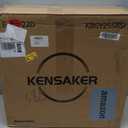 Tall Drafting Chair with Footrest Ring for Home and Work, Ergonomic Home Desk Office Chair with Flip up Arms and Lumbar Support, Extended Height Executive Desk Office(Black)