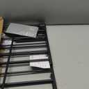 Babelio 72" Extra Wide Baby Gate, 30" Tall Auto Close Dog Fence for Stairs Kitchen Doorways Fireplace, Hardware Mounted Pet Gate Indoor, Foldable 3 Metal Panels, Black