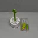 Boon Cacti Bottle Cleaning Brush Set - Includes Bottle Brush, Nipple Brush, Detail Brush, and Straw Brush - Baby Bottle Brush Set for Bottle Drying Rack - Baby Essentials - 4 Count