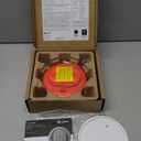 Kidde Smoke & Carbon Monoxide Detector, AA Battery Powered, Voice Alerts, LED Warning Light Indicators (5 Inch)