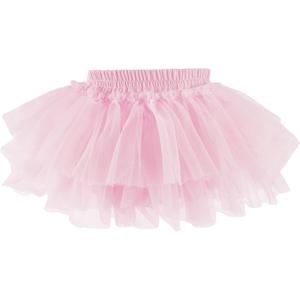 Baby Girls Soft Fluffy Tutu Skirt with Diaper Cover, Tulle Dress Skirt 3 Layers Soft for Newborn,Toddler, Size: 6-12 Months