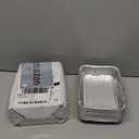 Grill Drip Pans Compatible Weber 6415-20 Pack Grill Accessories for Weber Spirit, Genesis, Traveler, Q Series, Disposable Aluminum Foil Pans Grease Tray Liners 8.5" X 6"