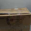 MAXWALK Walkers for Seniors, Rollator Walker with Seat, 12" Big Rubber Wheels All Terrain Rollator Walker with Backrest, Built-in Cable, Cup Holder, Foldable and Height Adjustment for Seniors, Red