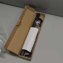 Closet Rods for Hanging Clothes, 17 to 28 Inch Stepless Adjustable Closet Rod, 1.3 Inch Diameter Metal Heavy Duty Closet Hanging Rod for Closet Wardrobes Laundry RV, Black