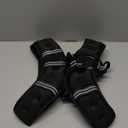 Zeerun Weighted Vest for Women & Men with Reflective Stripe and Adjustable Buckle, Comfortable & Durable Rucking Vest for Walking, Running & Strength Training, 15LBS-Black