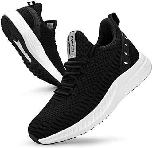 Feethit Women Tennis Running Shoes Walking Shoes Lightweight Casual Sneakers for Travel Gym Work Woman Waitress Nurse size 39