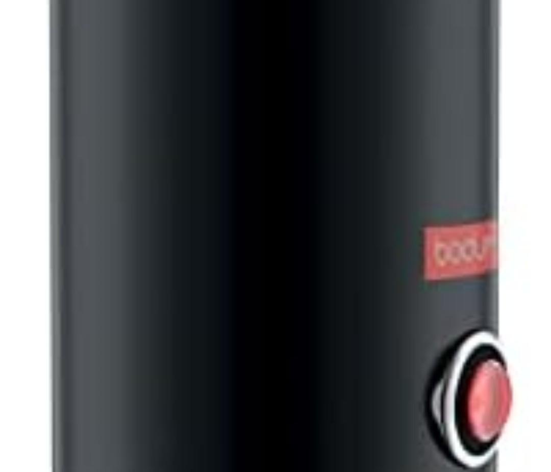 Bodum 10oz Bistro Electric Milk Frother, Black