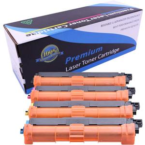 Toner Cartridge TN243 TN-243 (1BK+1C+1Y+1M) Compatible with Brother HL-L3210CW HL-L3230CDW HL-L3270CDW MFC-L3735CDN MFC-L3750CDW MFC-L3770CDW DCP-L3510CDW DCP-L3551CDW-4-colors