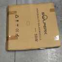 50 Watt Solar Panel 12V, N-Type 16BB 50W Solar Panel,25% High Efficiency Monocrystalline PV Modules,Ideal for RV, Van, Trailer, Camper, Marine, Rooftop,Off-Grid (50w Single Panel)