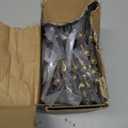 30 Pack 3 Inch Hole Centers, Antique Brass Cabinet Pulls Vintage Brass Cabinet Handles Brass Kitchen Hardware for Cabinets ZP2408 Drawer Bedroom Dresser Bathroom Vanity Cupboard Closet