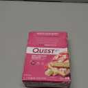 Quest Nutrition White Chocolate Raspberry Protein Bars, 20g Protein, 1g Sugar, 5g Net Carb, High Fiber, Gluten Free, Keto Friendly, 12 Count, BBD: 05/07/2026