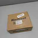 Kwikset Casey Entry Door Handle with Lock and Key, Secure Keyed Reversible Lever Exterior, For Front Entrance and Bedrooms, Matte Black , Pick Resistant Smartkey Rekey Security and Microban (1 Pack)