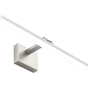 SOLFART 24 inch LED Vanity Lights Brushed Nickel Bathroom Light Fixture Bathroom Vanity Lights Over Mirror Vanity Lighting Fixtures 5 Color Temperature Dimmable Led Light Bar 5CCT