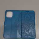 Wallet Case for iPhone 14 Pro Max,[RFID Blocking] 3 Card Holder Stand with Credit Card Slot PU Leather Magnetic Protective Flip Cover for iPhone 14 Pro Max (Blue)