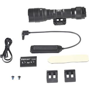 Streamlight 88126 ProTac Rail Mount HL-X Pro 1000-Lumen High Candela Multi-Fuel Long Gun Light, Includes Jack-Cap, M-Lok kit, Pressure Switch, Tool, and CR123A Lithium Batteries, Black