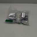 Kwikset Pismo Interior Passage Door Knob, Handle For Closet and Hallway Doors, Non-Locking Doorknob in Matte Black, with Microban Protection (1 Pack)