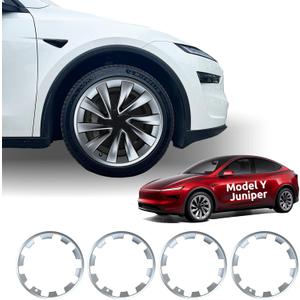 Rim Protector for Tesla 2025 2026 Model Y Juniper 20 Inch Helix Wheel Cover All-in-one Car Tire Trim Rings Rim Case Hubcaps Model Y Juniper Accessories