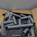 Large Baby Playpen for Babies and Toddlers, Playpen 7450, Large Baby Play Yards Indoor & Outdoor, Sturdy Safety Baby Play Pen with Soft Breathable Mesh, Toddlers Activity Center with Anti-Slip Base (Grey)