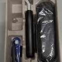 Oral-B iO Simple Clean Rechargeable Electric Powered Toothbrush, Night Black with 1 Gentle Care Brush Head and 1 Black Travel Case - Automatic Pressure Sensor to Protect Gums - 3 Modes - 2 Min Timer