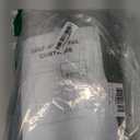 RYB HOME 100% Blackout Linen Door Window Curtains for French Door, Tricia Room Darkening Adhesive Privacy Assured Thermal Insulated Blinds for Kitchen Glass Window, W 26 x L 69, 1 Panel, Grey