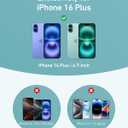 Anker Ultra Magnetic for iPhone Case with Sturdy 360 Ring Stand, Military-Grade Shockproof Kickstand Compatible with MagSafe (for iPhone 16 Plus, Green)