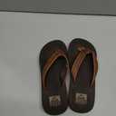REEF Boys Kids Ahi Beach Flip Flop, Soft Cushion Footbed, Water Friendly (Brown, S)