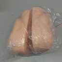 Lash Mannequin Head, Pro Training Mannequins Flat Head Soft Touch Silicone Practice Make Up Eyelash Extensions Massage Model Manikin Cosmetology Doll Face Head 2 Pack Skin Colour