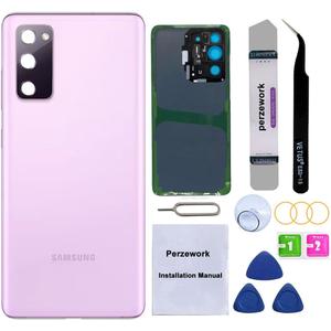 Rear Back Glass Replacement for Samsung Galaxy S20 FE 6.5 inches with Reparing Toolkit and Pre-Installed Camera Lens (Cloud Lavender) Rear Back Glass Replacement for Samsung Galaxy S20 FE 6.5 inches with Reparing Toolkit and Pre-Installed Camera Lens (Cloud Lavender)