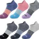 bataidis Women's Casual Ankle Socks Low Cut Athletic Socks 6 pairs (Blue)