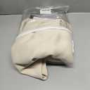 LEMOMO Light Beige Thermal Blackout Curtains/52 x 54 Inch/Set of 2 Panels Room Darkening Curtains for Bedroom