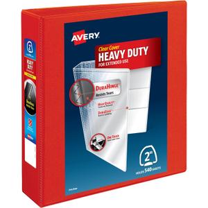 Avery Heavy-Duty 3 Ring Binder with One Touch EZD, 2 Inch Binders 3 Ring, Versatile for Home, School, Office Use (79225)