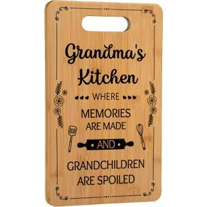 Nana Birthday Gifts for Grandma: Birthday Gifts from Granddaughter Grandchildren Grandson Grandkids - Personalized Cutting Board Birthday Gifts Ideas for Grandmother